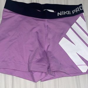 brand new purple nike shorts 2.5 size medium